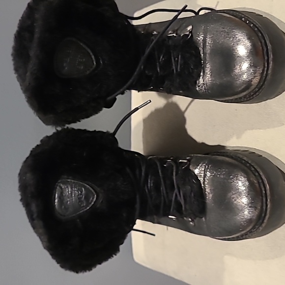 Pajar Penny Pewter Faux Fur Snow Boot Sz. 8/8.5 - Picture 2 of 16